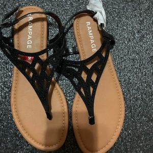 *Brand New* Rampage bedazzled sandals